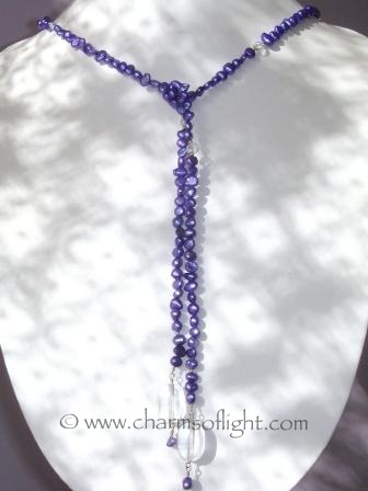 Pearl Lariat Necklace